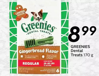Sobeys Greenies dental treats offer