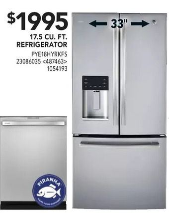 RONA 17.5 cu. ft. refrigerator offer