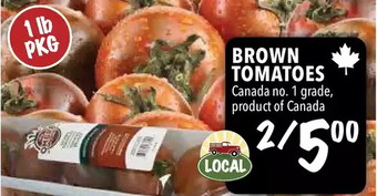 Farm Boy Brown tomatoes offer