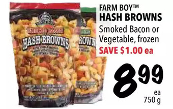 Farm Boy Farm boy hash browns offer