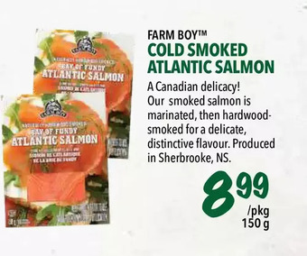 Farm Boy Farm boy cold smoked atlantic salmon offer