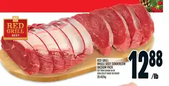 Metro Red grill whole beef tenderloin vacuum pack offer