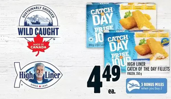Metro High liner catch of the day fillets offer
