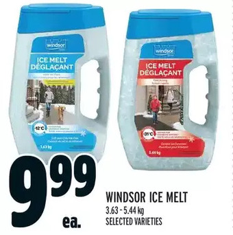 Metro Windsor ice melt offer