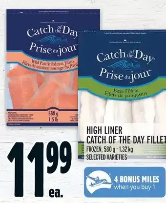 Metro High liner catch of the day fillets offer