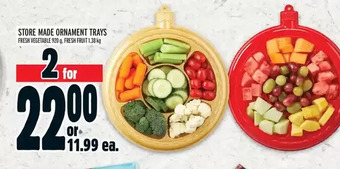 Metro Store made ornament trays offer