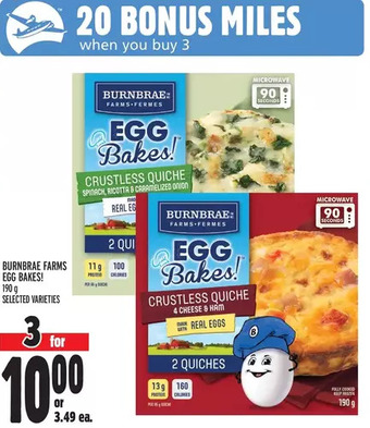 Metro Burnbrae farms egg bakes! offer