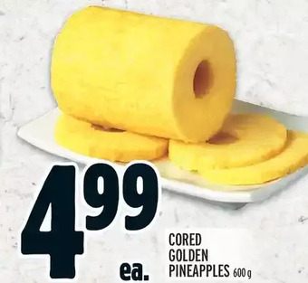 Metro Cored golden pineapples offer