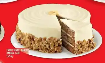 Metro Front street bakery banana cake offer