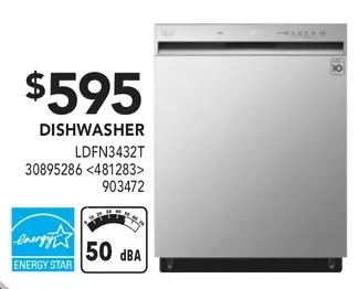 Lowe's Dishwasher offer