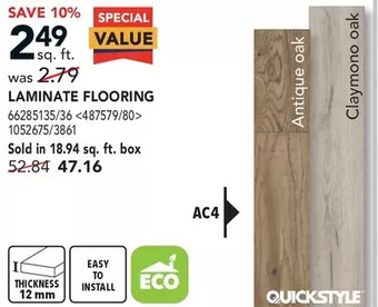 Lowe's Laminate flooring offer