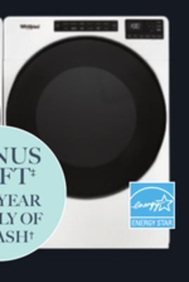 Lowe's Whirlpool electric dryer, 7.4 cu. ft offer