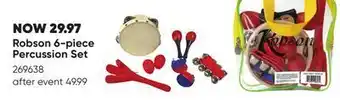 Toys R us Robson 6-piece percussion set offer