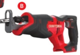 Lowe's Craftsman reciprocating saw offer