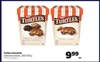 Real Canadian Superstore Turtles chocolate, 300/350 g offer