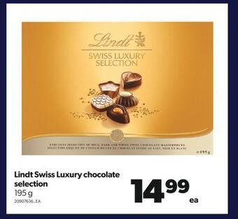 Real Canadian Superstore Lindt swiss luxury chocolate selection, 195 g offer