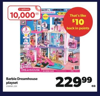 Real Canadian Superstore Barbie dreamhouse playset offer