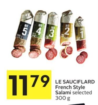 Foodland Le sauciflard french style salami selected 300 g offer