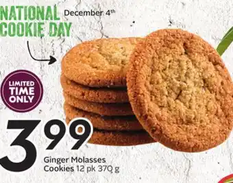 Sobeys Ginger molasses cookies offer