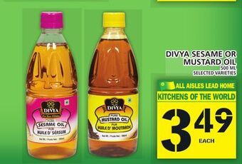 Food Basics Divya sesame or mustard oil offer