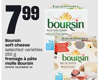 Independent Grocer Boursin soft cheese, 150 g offer