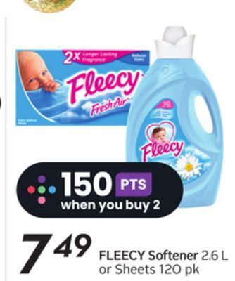 Sobeys Fleecy softener offer