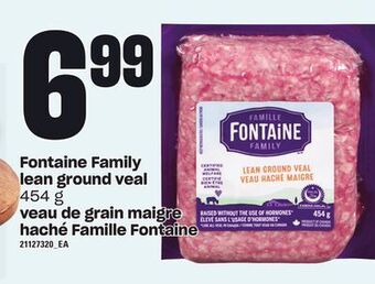 Independent Grocer Fontaine family lean ground veal, 454 g offer