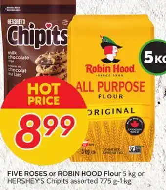 Sobeys Five roses or robin hood flour offer