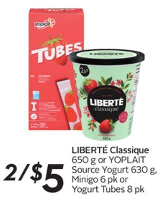 Sobeys Liberté classique offer