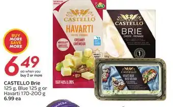 Sobeys Castello brie offer
