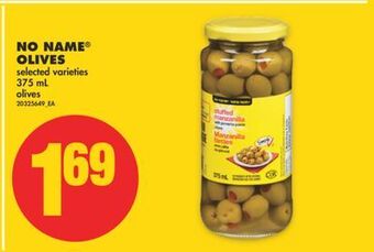 No Frills No name® olives, 375 ml offer