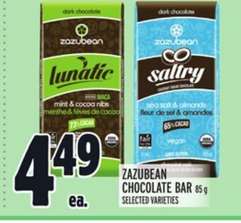 Metro Zazubean chocolate bar offer