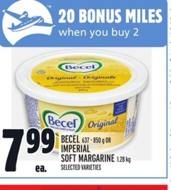 Metro Becel offer