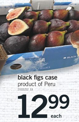 Fortinos Black figs case offer