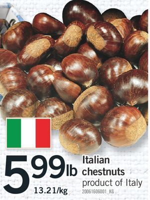 Fortinos Italian chestnuts offer