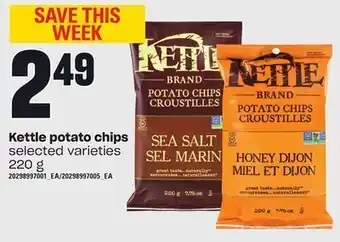 Loblaws Kettle potato chips, 220 g offer