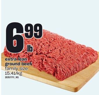 Loblaws Extra lean ground beef offer