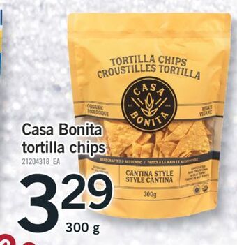 Fortinos Casa bonita tortilla chips, 300 g offer