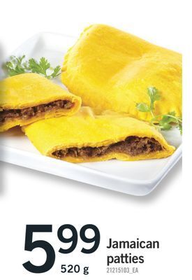 Fortinos Jamaican patties, 520 g offer