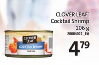 Loblaws Clover leaf® cocktail shrimp, 106 g offer