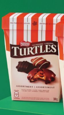Walmart Turtles boxed chocolates offer