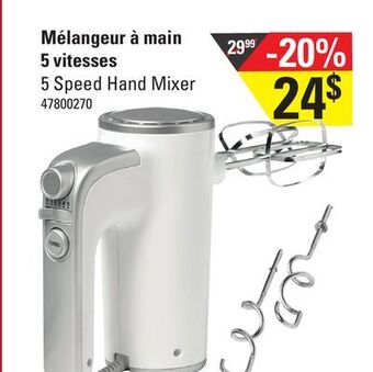 Sushi Shop 5 speed hand mixer offer