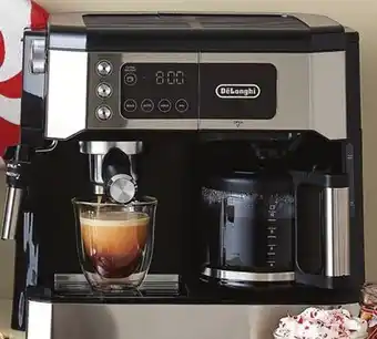 Walmart De'longhi all-in-one combination coffee and 15-bar espresso machine offer