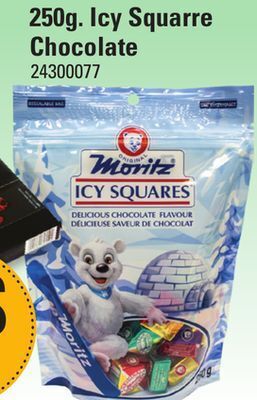 Sushi Shop 250g. icy squarre chocolate offer