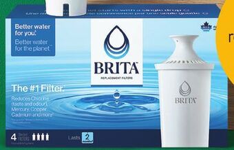 Walmart Brita filters 4-pack offer