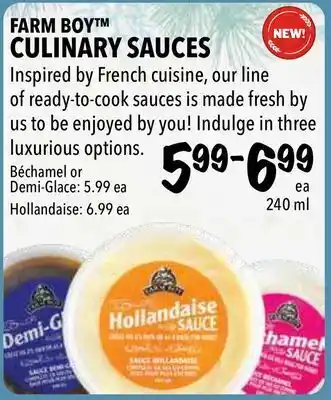 Farm Boy Farm boy™ culinary sauces offer