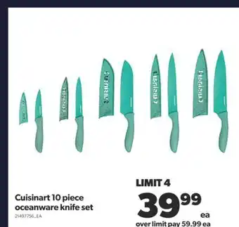 Real Canadian Superstore Cuisinart 10 piece oceanware knife set offer