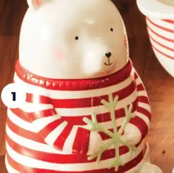 Real Canadian Superstore Holiday essentials dolomite bear cookie jar offer