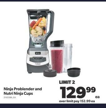 Real Canadian Superstore Ninja problender and nutri ninja cups offer