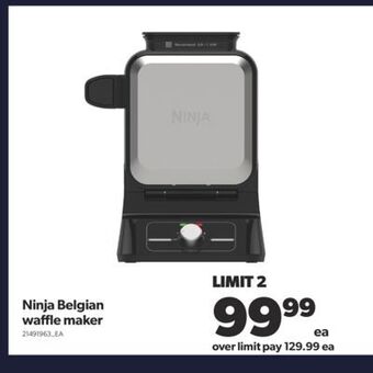 Real Canadian Superstore Ninja belgian waffle maker offer